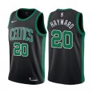 Boston Celtics Gordon Hayward #20 Black Statement Stitched Jersey