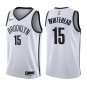 Brooklyn Nets Isaiah Whitehead #15 White Stitched Jersey
