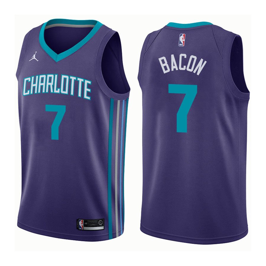 Charlotte Hornets Dwayne Bacon #7 Purple Statement Stitched Jersey