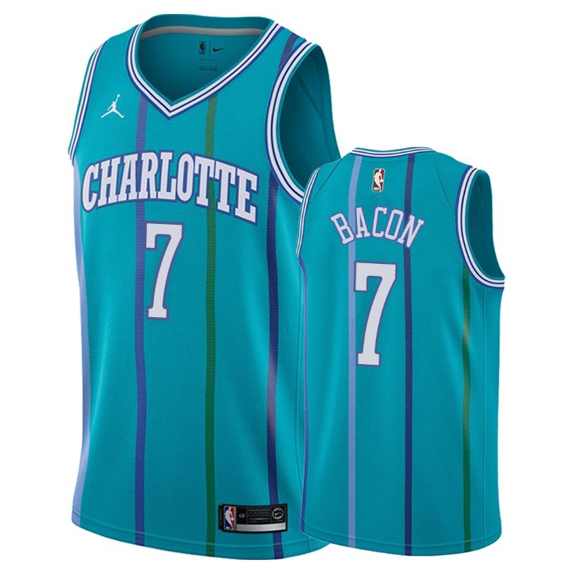 Charlotte Hornets Dwayne Bacon #7 Teal Classic Stitched Jersey