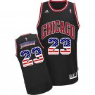 Michael Jordan Bulls #23 American flag Stitched Jersey