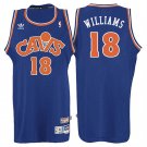 John Hot Rod Williams Cavaliers #18 Blue Hardwood Classic Jersey