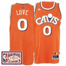 Cavaliers Hardwood Classics Throwback Orange Jersey Kevin Love