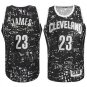 Cleveland Cavaliers #23 LeBron James City Lights Black Jersey