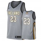 Cleveland Cavaliers LeBron James #23 Gray 2018 Finals City Jersey
