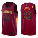 Cleveland Cavaliers LeBron James #23 Maroon Icon Stitched Jersey