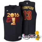 Tristan Thompson Cavaliers #13 2016 Finals Champions Black Jersey