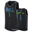Dallas Mavericks Dennis Smith Jr. #1 Black City Stitched Jersey