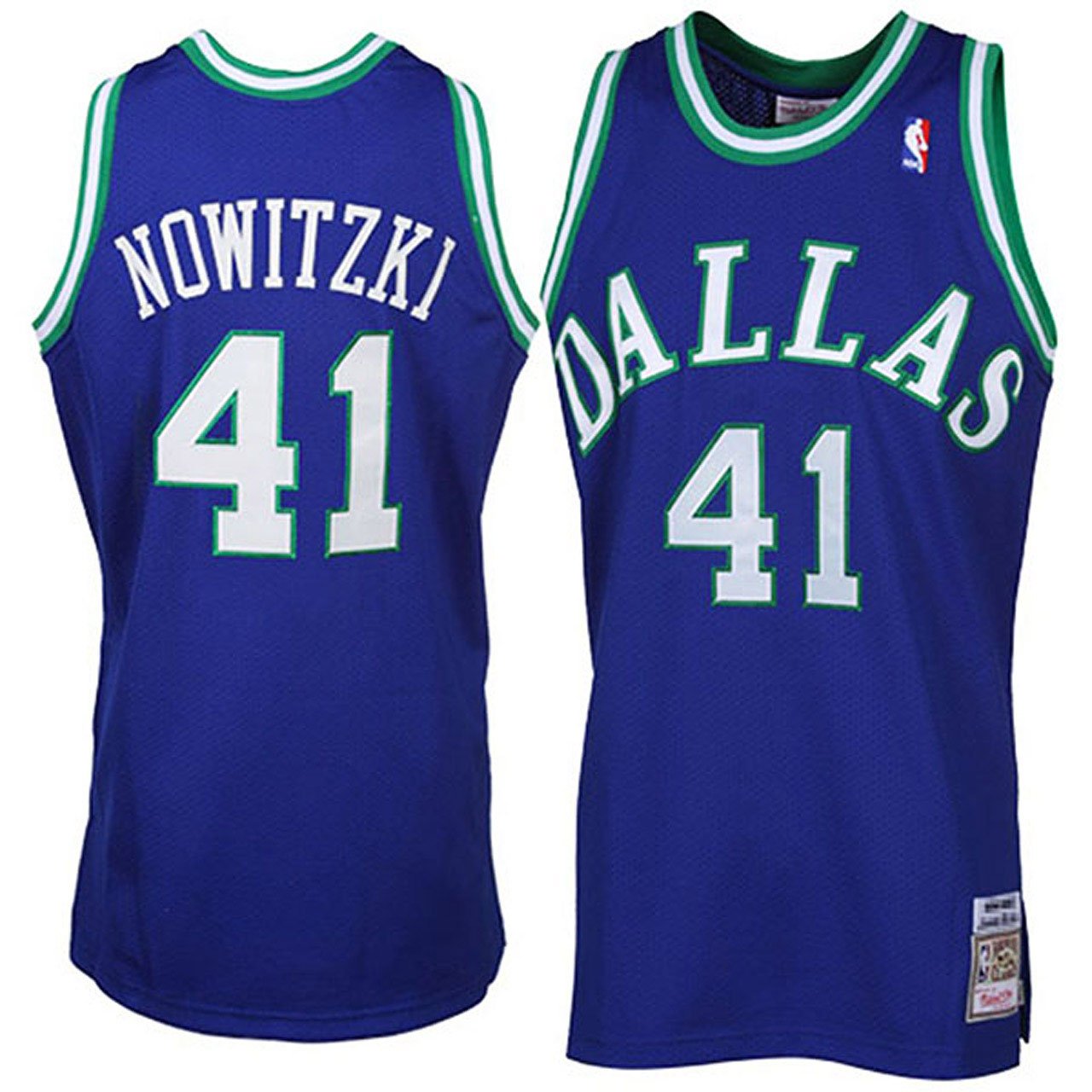 Dirk Nowitzki Mavericks Throwback Stitched Jersey