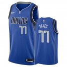 Dallas Mavericks Luka Doncic #77 Blue Icon Stitched Jersey