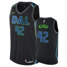 Dallas Mavericks Maxi Kleber #42 Black City Stitched Jersey