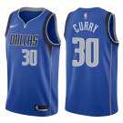 Dallas Mavericks Seth Curry #30 Blue Icon Stitched Jersey