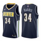 Denver Nuggets Devin Harris #34 Navy Icon Edition Stitched Jersey