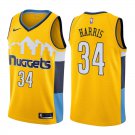 Denver Nuggets Devin Harris #34 Yellow Statement Edition Jersey