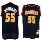Dikembe Mutombo Nuggets #55 Classics Black Stitched Jerseys