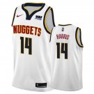 2018-19 Denver Nuggets Gary Harris #14 White Stitched Jersey