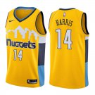 Denver Nuggets Gary Harris #14 Yellow Statement Stitched Jersey