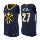 Denver Nuggets Jamal Murray #27 Navy City Edition Stitched Jersey