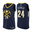 Denver Nuggets Mason Plumlee #24 Navy City Edition Stitched Jersey