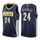 Denver Nuggets Mason Plumlee #24 Navy Icon Stitched Jersey