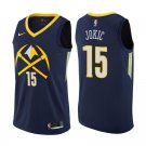 Denver Nuggets Nikola Jokic #15 Navy City Edition Stitched Jersey
