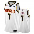 2018-19 Denver Nuggets Trey Lyles #7 White Stitched Jersey