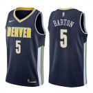 Denver Nuggets Will Barton #5 Navy Icon Stitched Jersey