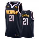 2018-19 Denver Nuggets Wilson Chandler #21 Navy Icon Stitched Jersey
