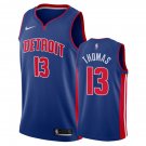 Detroit Pistons Khyri Thomas #13 Blue Icon Stitched Jersey