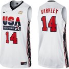 Charles Barkley 1992 Dream Team #14 White Stitched Jersey