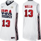 Chris Mullin 1992 Dream Team #13 White Stitched Jersey
