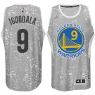 Golden State Warriors #9 Andre Iguodala City Lights Gray  Jersey