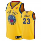 Golden State Warriors Draymond Green #23 Gold 2018 Finals City Jersey