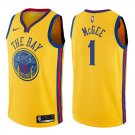 Golden State Warriors JaVale McGee #1 Gold City Edition Jersey