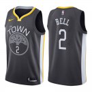 Golden State Warriors Jordan Bell #2 Black The Town Statement Jersey