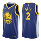 Golden State Warriors Jordan Bell #2 Blue Icon Stitched Jersey