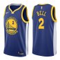 Golden State Warriors Jordan Bell #2 Blue Icon Stitched Jersey