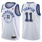 Golden State Warriors Klay Thompson #11 White Hardwood Classic Jersey