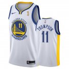 Golden State Warriors Klay Thompson #11 White 2018 Champs Jersey