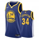 Golden State Warriors Shaun Livingston #34 Blue Finals Icon Jersey