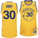 Stephen Curry Warriors Hardwood Classics Stitched Jersey
