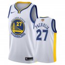 Golden State Warriors Zaza Pachulia #27 White Finals Bound Jersey