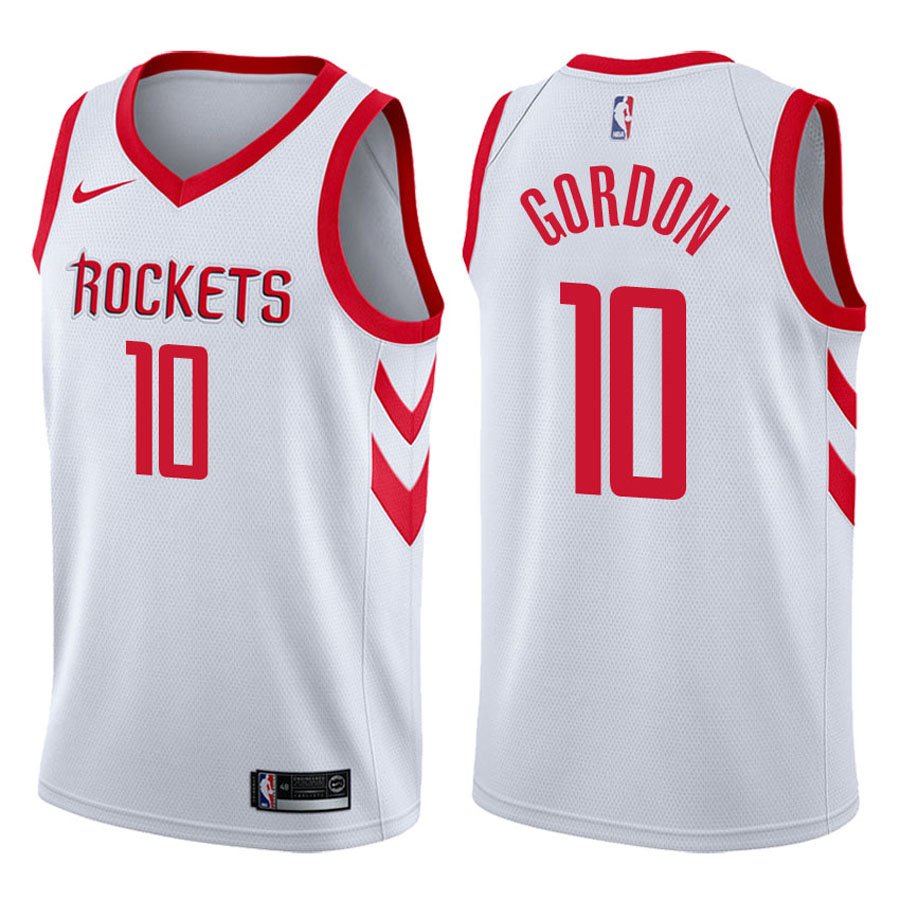 Rockets Eric Gordon White Stitched Jersey