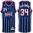 Hakeem Olajuwon Houston Rockets #34 Retro Stitched Jersey