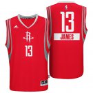 James Harden Rockets #13 2014 Christmas Day Red Stitched Jersey