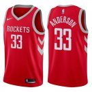 Rockets Ryan Anderson Red Icon Stitched Jersey