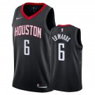 Houston Rockets Vincent Edwards #6 Black Statement Stitched Jersey