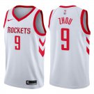 Rockets Zhou Qi White Stitched Jersey