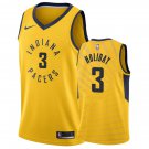 Indiana Pacers Aaron Holiday #3 Gold Statement Stitched Jersey