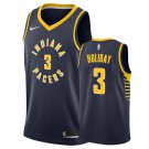 Indiana Pacers Aaron Holiday #3 Navy Icon Edition Stitched Jersey